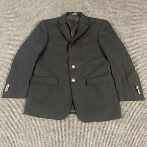 Joseph Abboud Blazer Mens 38 Short‎ Black Super 110s Reda Wool Wedding Formal